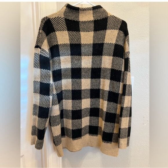 Loft Checkered Sweater - Picture 1 of 1